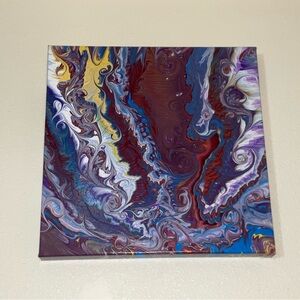 Curls Abstract Art Painting